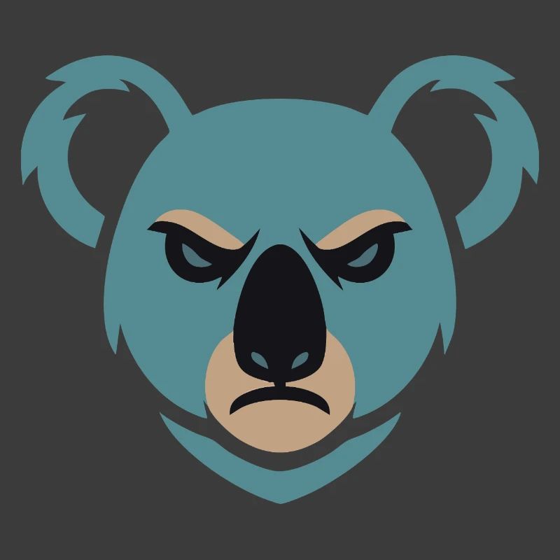 Wütender Koala
