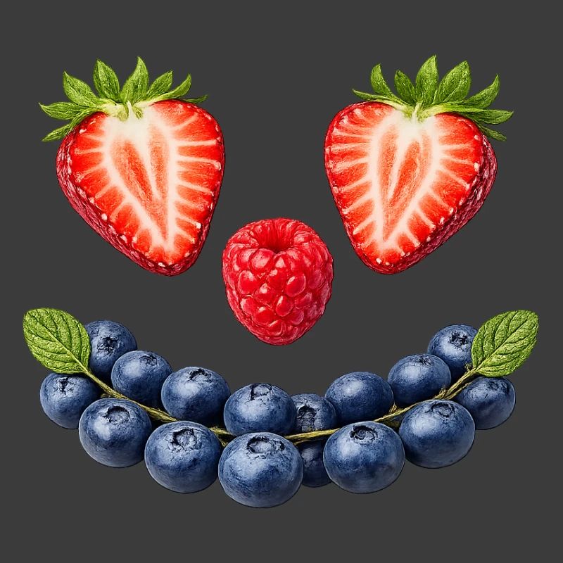 Beeren Gesicht