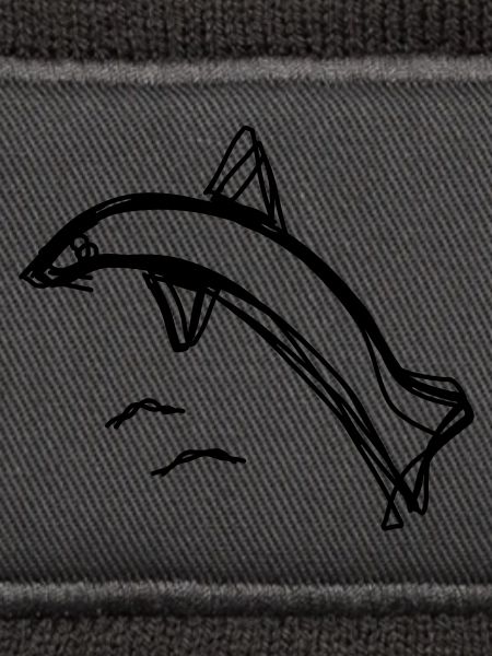 Delfin handgezeichnet