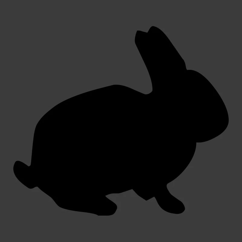 Hasen Silhouette