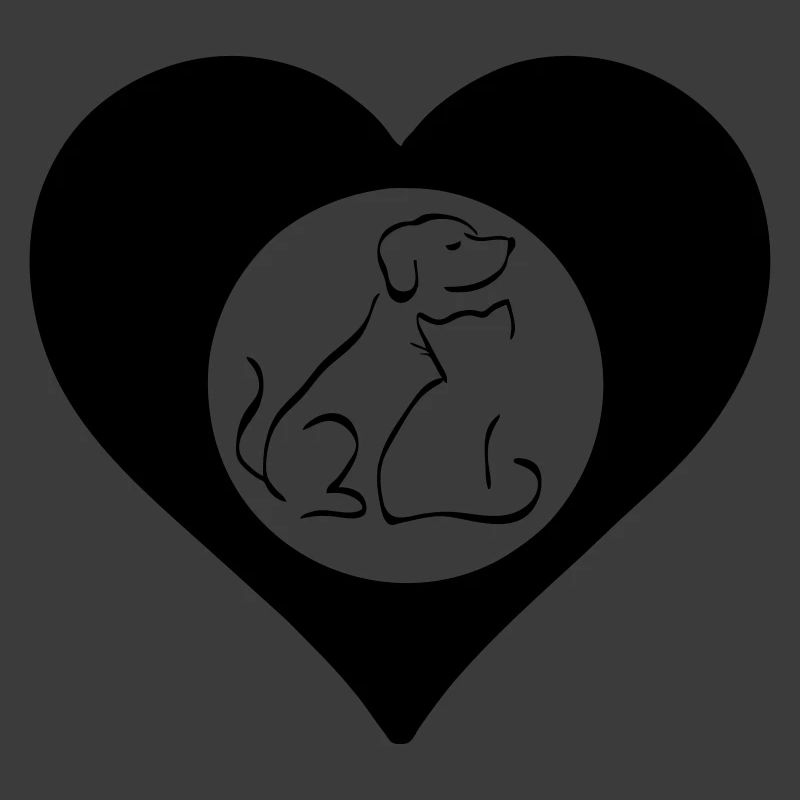 Herz voller Tierliebe Geschenk