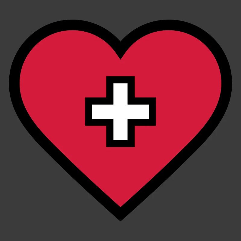 Heart with cross