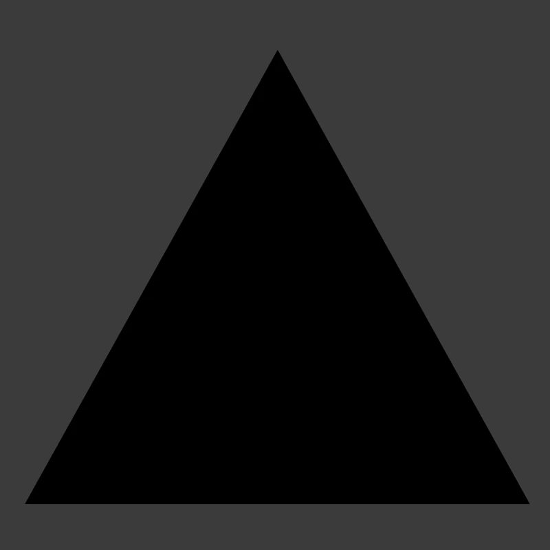 hipster triangle shape