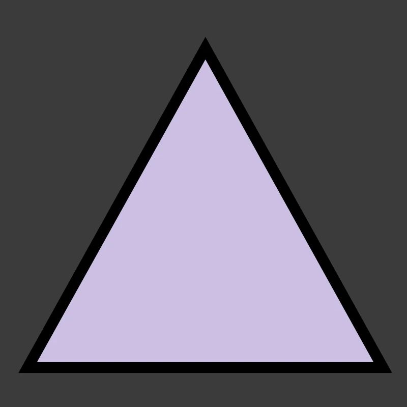 forme de triangle hippie triangle