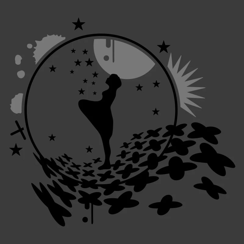 Die Sterntaler Mädchen mit Sterne