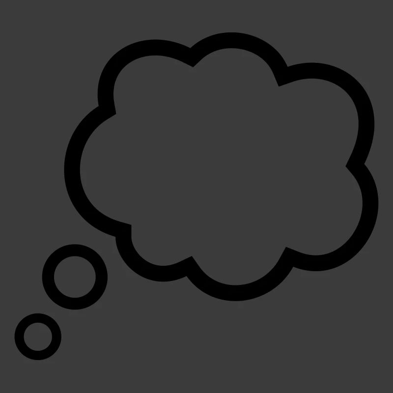 Thinking Bubble Comic Pensée Bulle Bulle Pensées