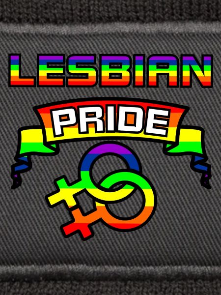 Regenbogen-Lesben stolzes Logo 5