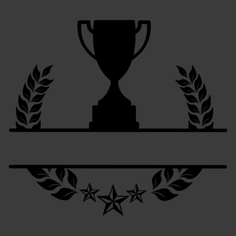 Lorbeerkranz-Monogramm-Becher