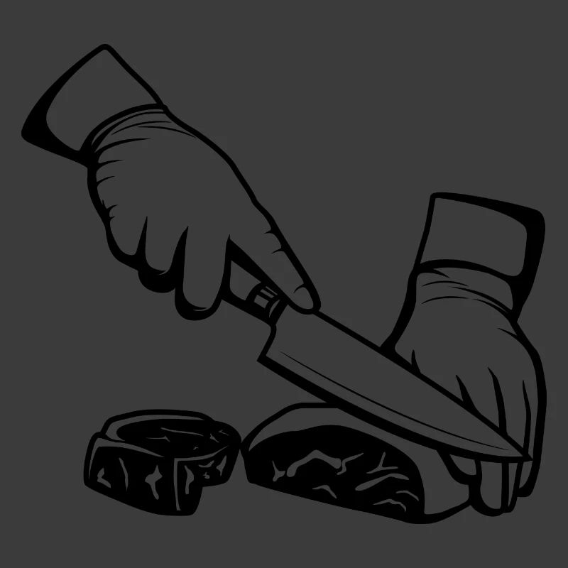 Cutting meat