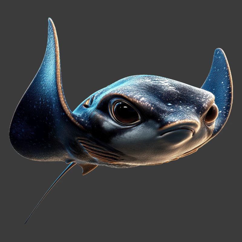 Manta Ray, Devil Ray, Stingray, Diver