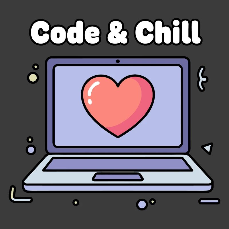 Code & Chill Herz Laptop