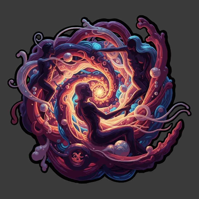 Dancing Cosmic Vortex