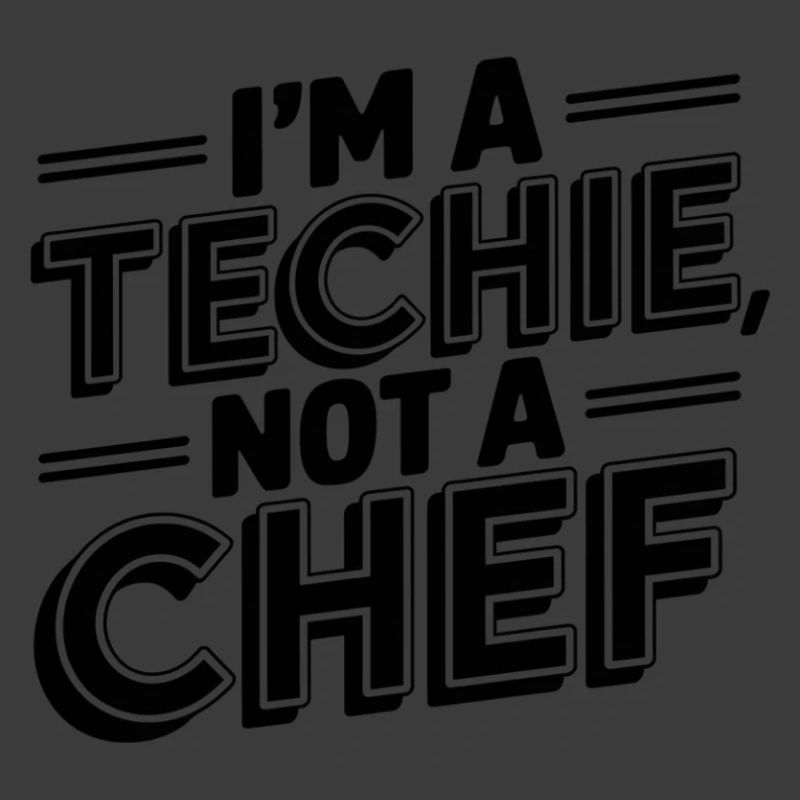 Techie, Pas de Cuisinier, Nerd, Geek, Technicien, Technicien IT