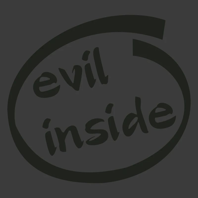 Evil Inside Ring Graphic