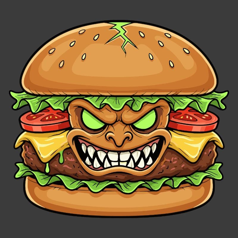 Grim Citizen Demon Cartoon