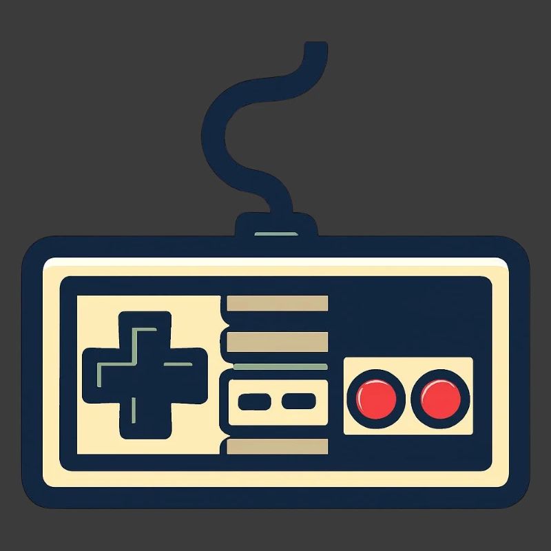 Retro game controller design