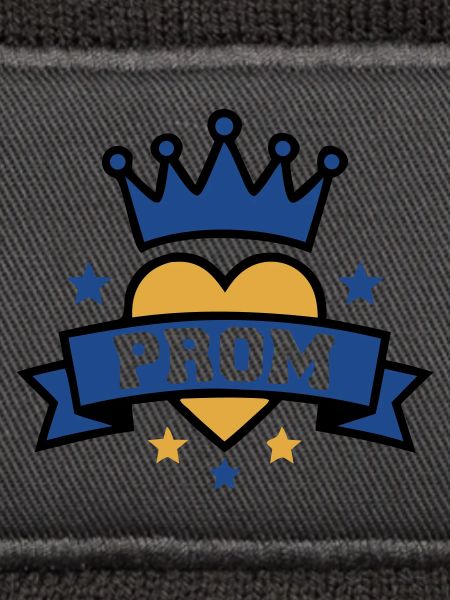 Prom Herz Krone Abzeichen