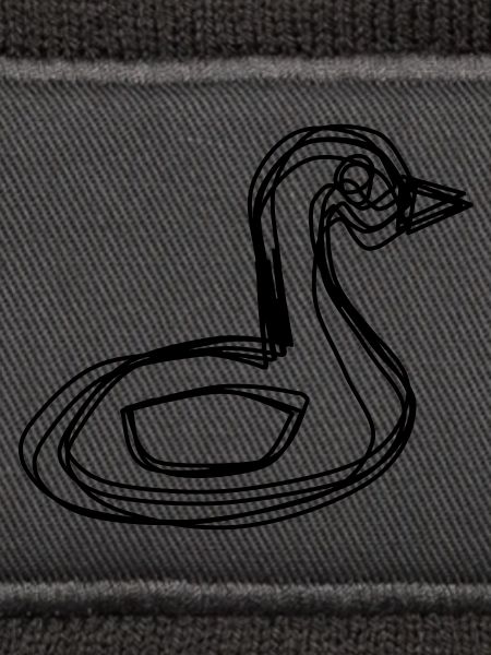 Schwan handgezeichnet