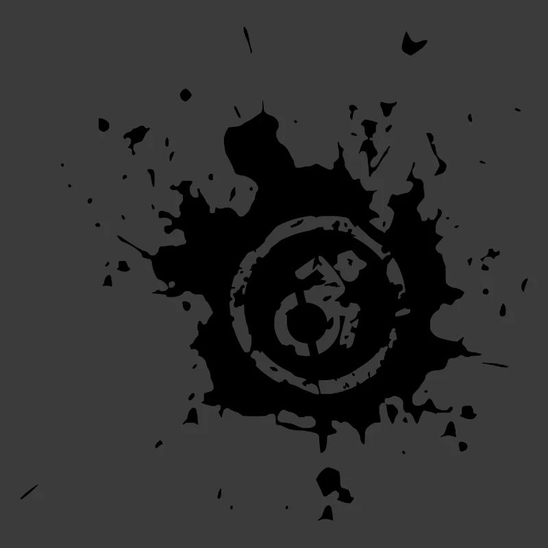 Rollstuhl-Spritzer, Farbspritzer Rollstuhl-Design*