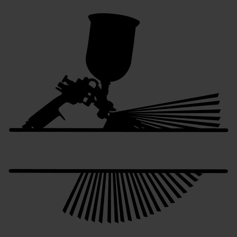 Spray mit Textbanner