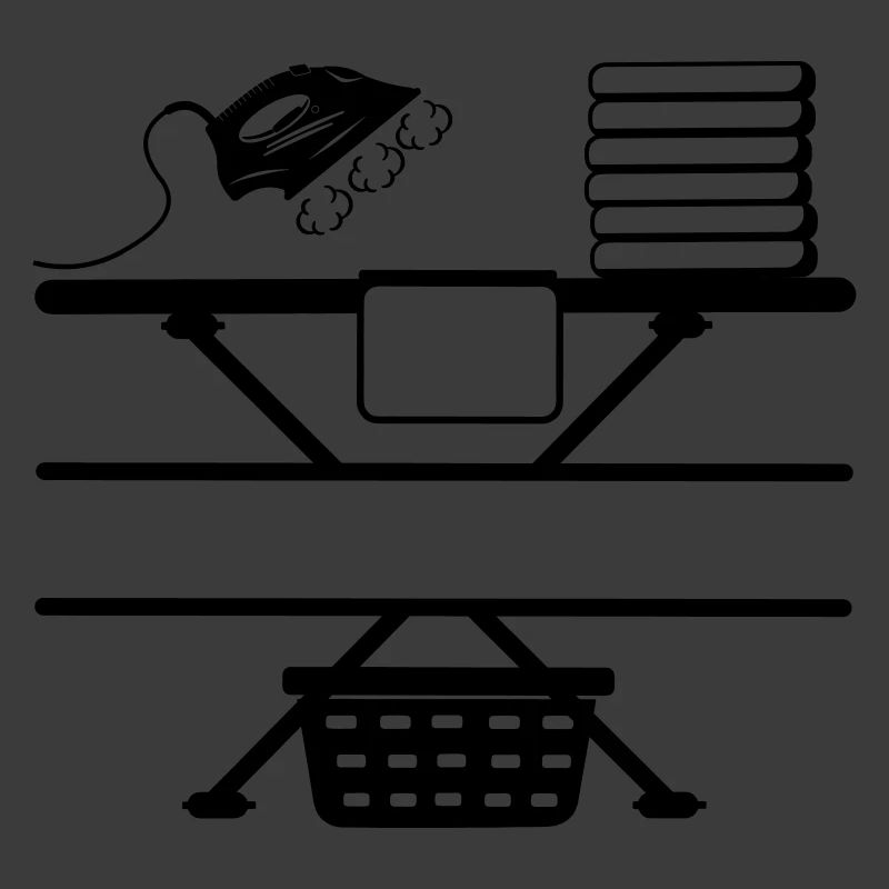 Steam iron iron paste and text banner