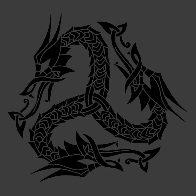 Keltische Schwarze Hydra