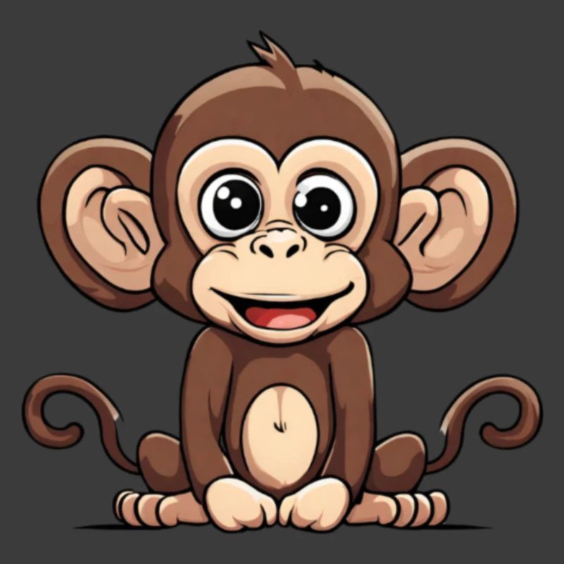 Cartoon Affe süßes Design