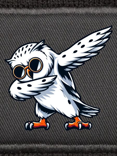 Coole Schneeeule Dabbing Pose