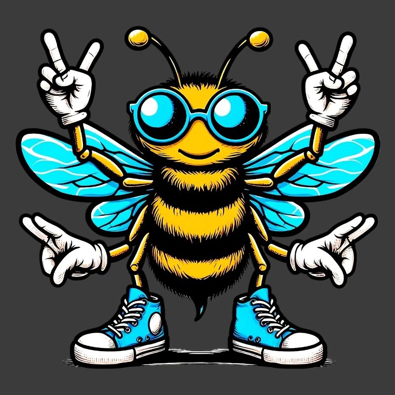 Bee with Sunglasses