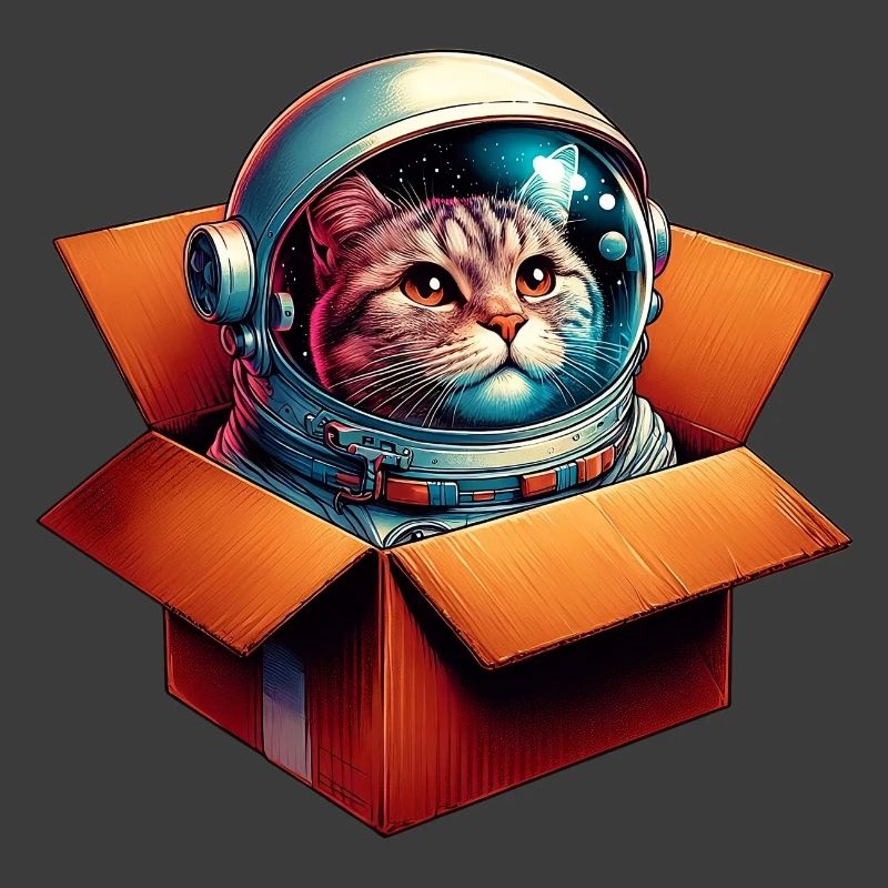 Astronaut Katze