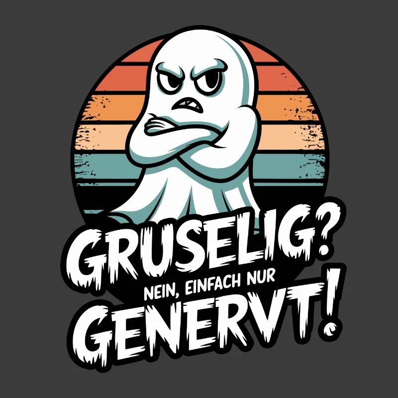 Genervter Geist Gruselige Wut