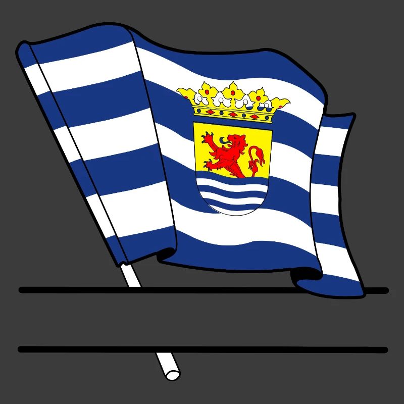 Flagge Zeeland Textbanner