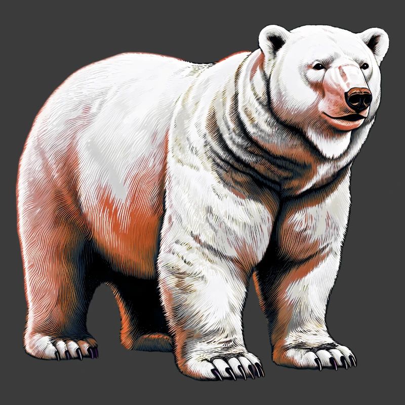 Weißer Eisbär