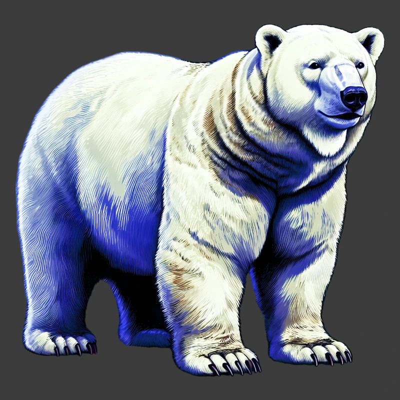 Weißer Eisbär