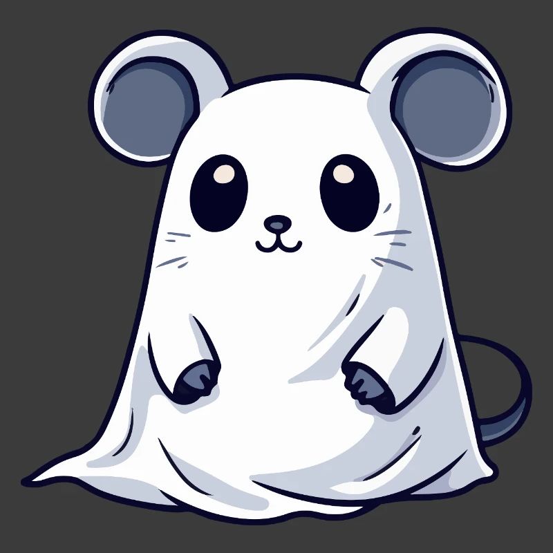 Mouse Halloween Ghost