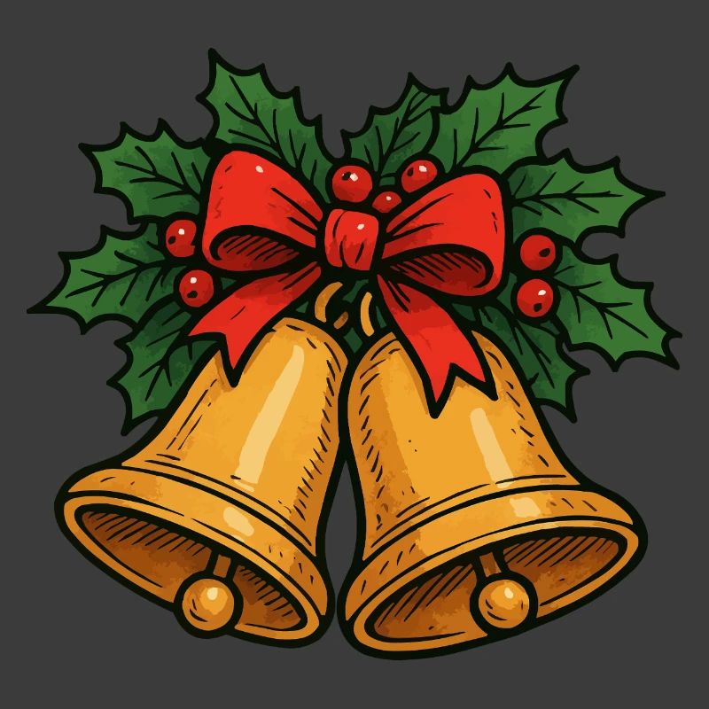 Weihnachtsglocken Schleife