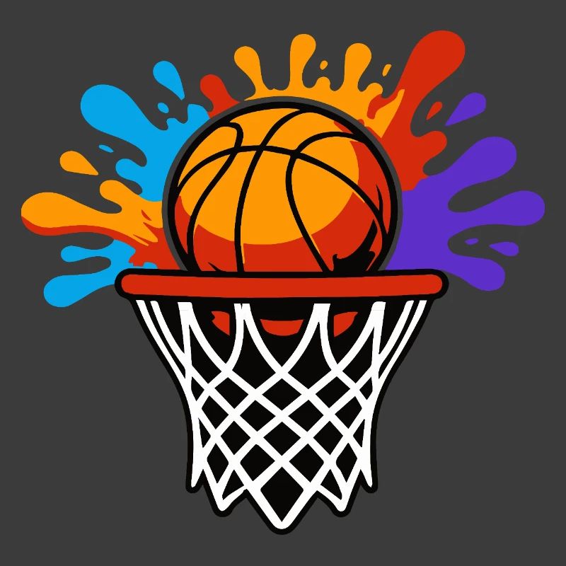 Rainbow Splash Basketballkorb