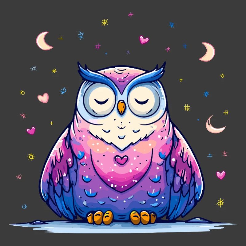 Mondschein Eulenliebe