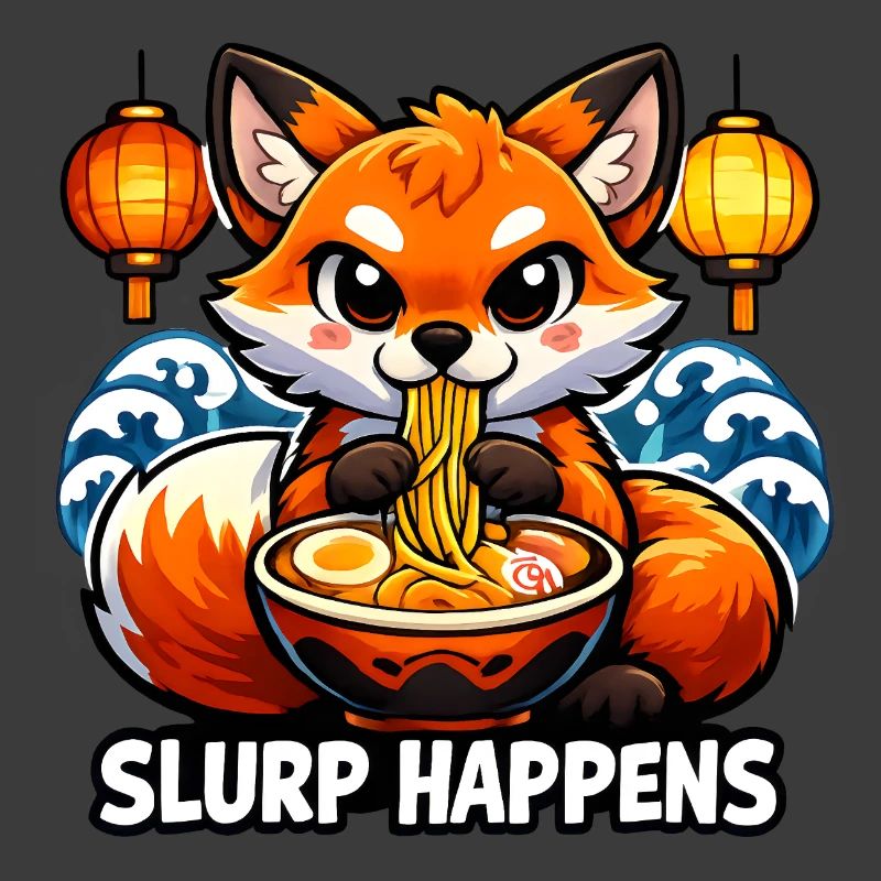 Ramen Fuchs Slurp Happens