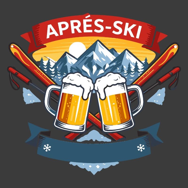 Apres Ski Comic Design