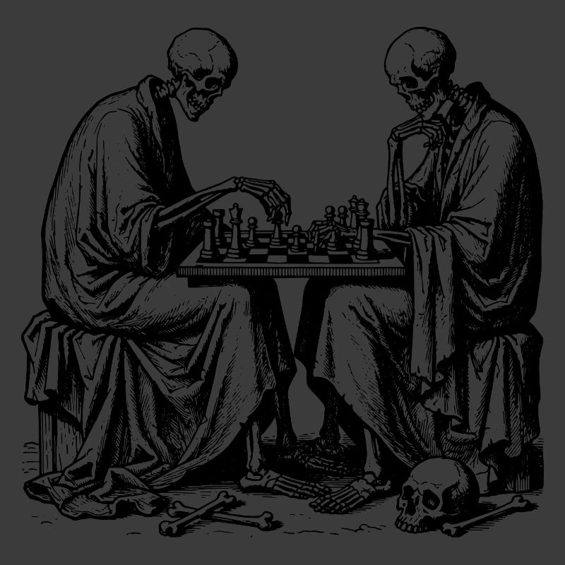 Skeletons play chess