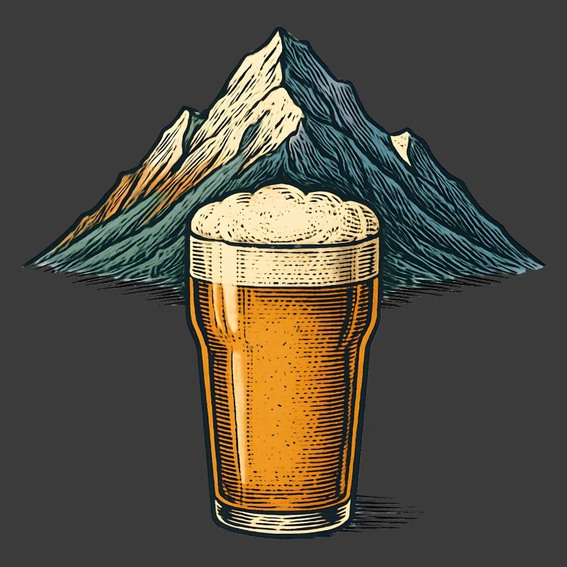 Bergbier Berglandschaft