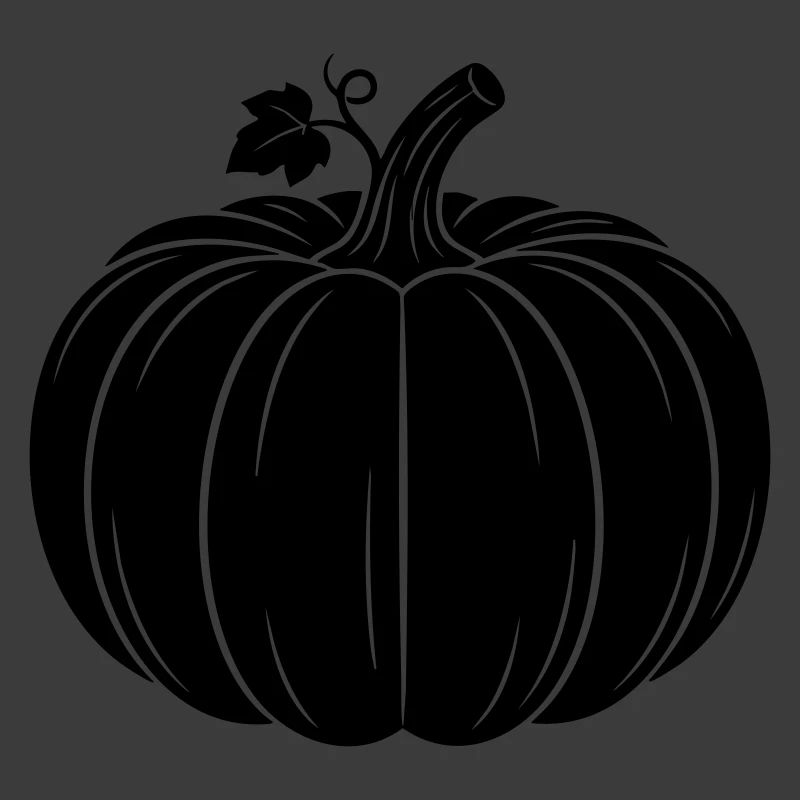 Pumpkin Harvest Silhouette