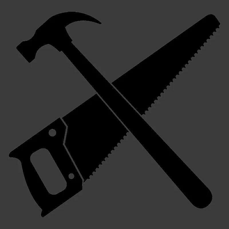 Hammer und Säge