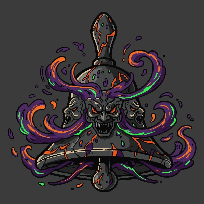 Skull Bell Neon