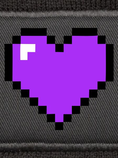 Pixel Herz 8-Bit Gesundheit