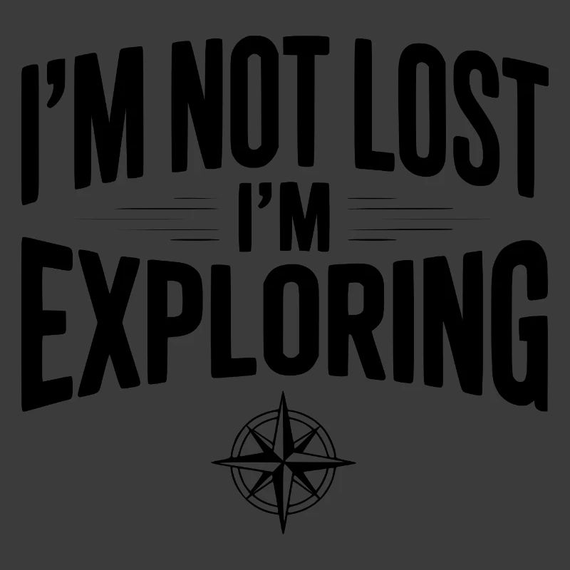 Je ne suis pas perdu, j’explore
