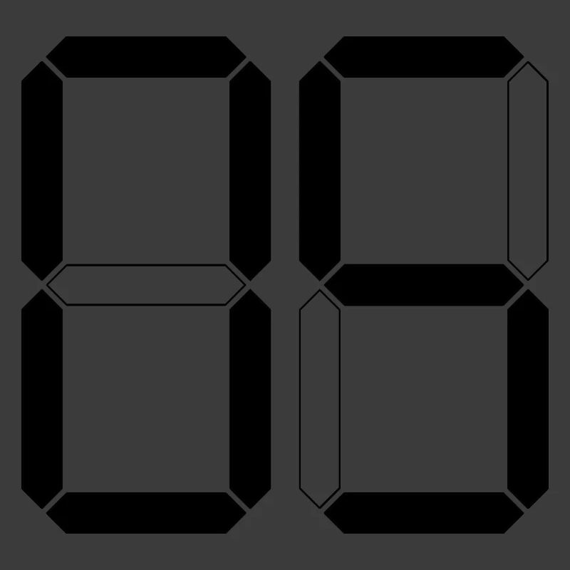 NUMBER 05 Zero Five Birthday Gift Digital