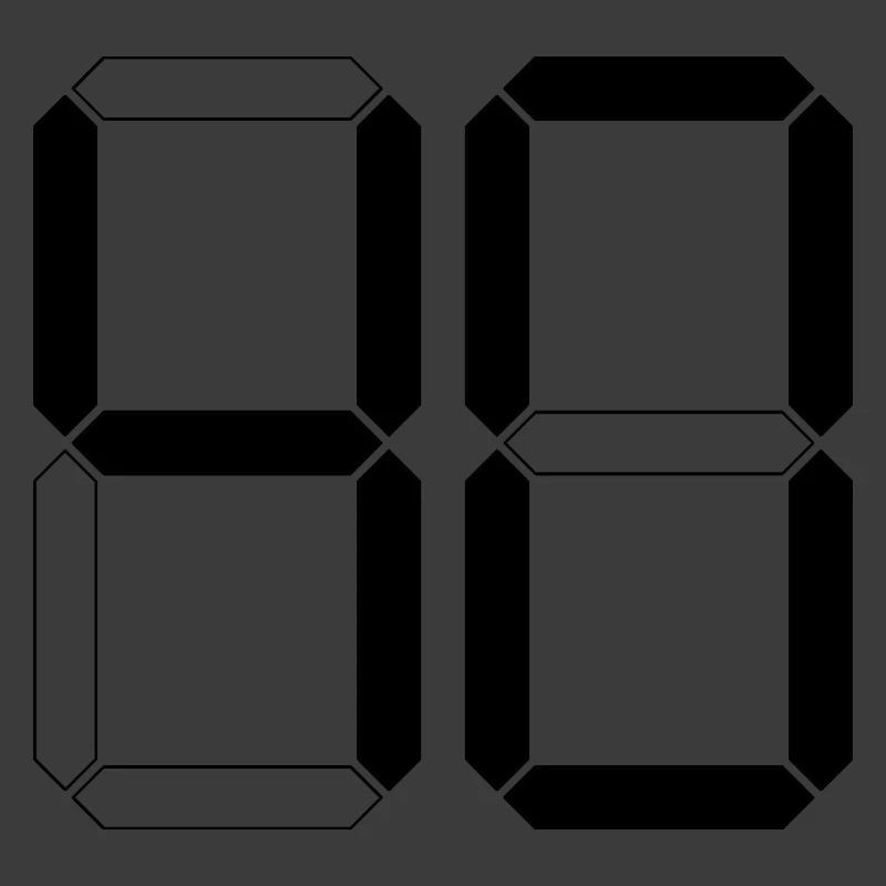 NUMMER 40 Vierzig Geburtstag Geschenk Digital