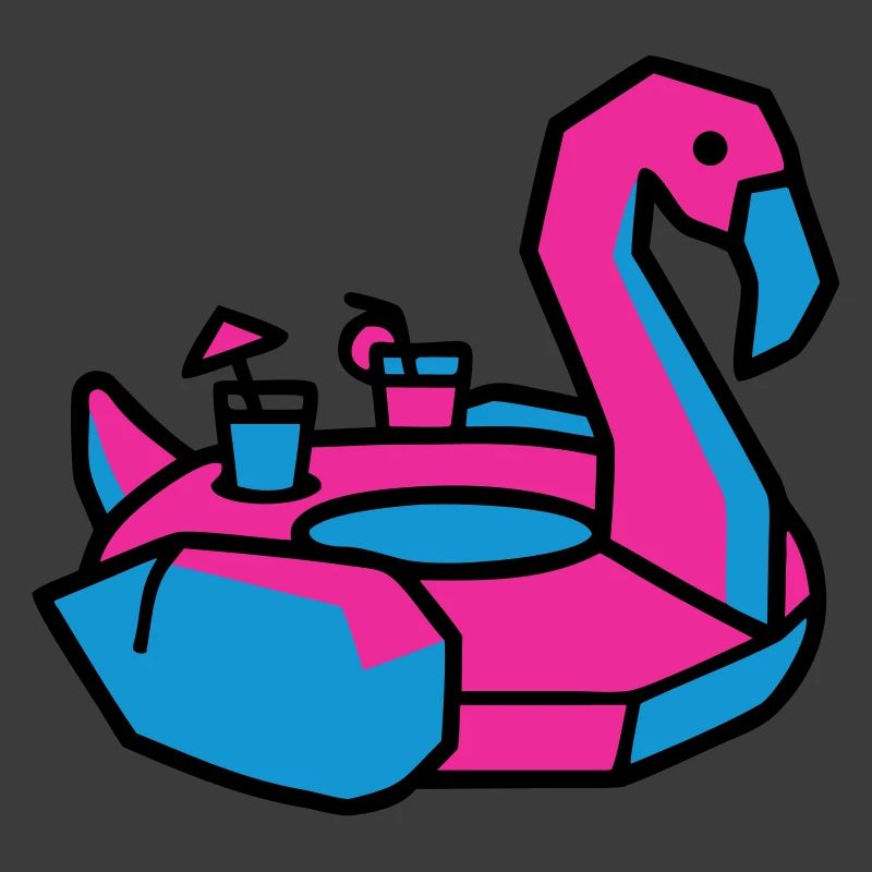 Flamingo Schwimmtier Pool Party